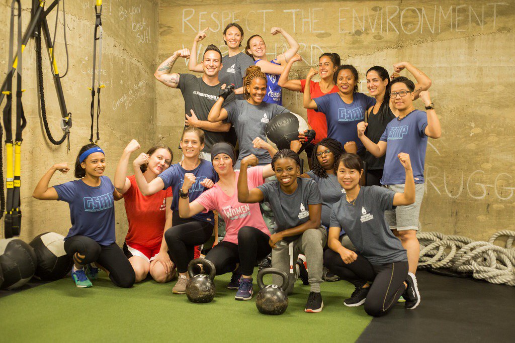 AshreenMridha's tweet image. I am at the #gsmp2018 doing crossfit with my athlete sisters from 14 different countries in the world! @usembassydhaka @SportsEmpower @StateDept @spurs