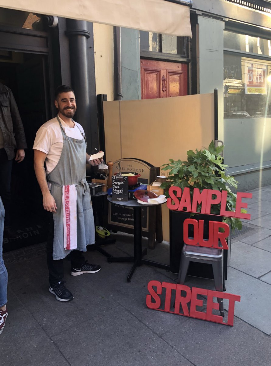And we’re off 💃🏻

Come and sample tasters of our delicious lunch menu as part of Sample Our Street for <a href="/FeelgoodCork/">FeelgoodFriday Cork</a>! 

#CrossTheBridge #FeelGoodCork