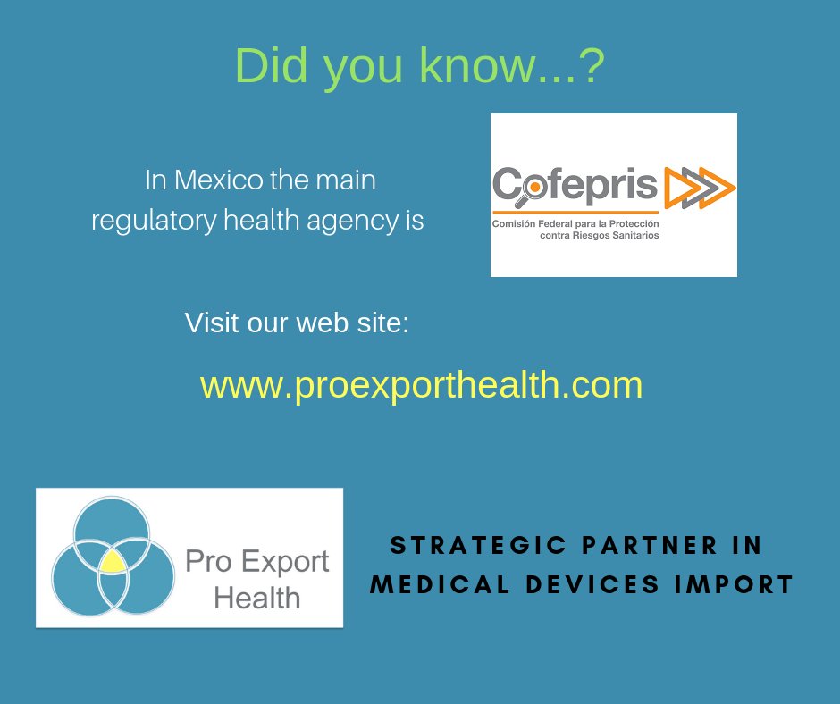 ProexportH's tweet image. Any questions about how #COFEPRIS works? Send us an email at:
contact@proexporthealth.com