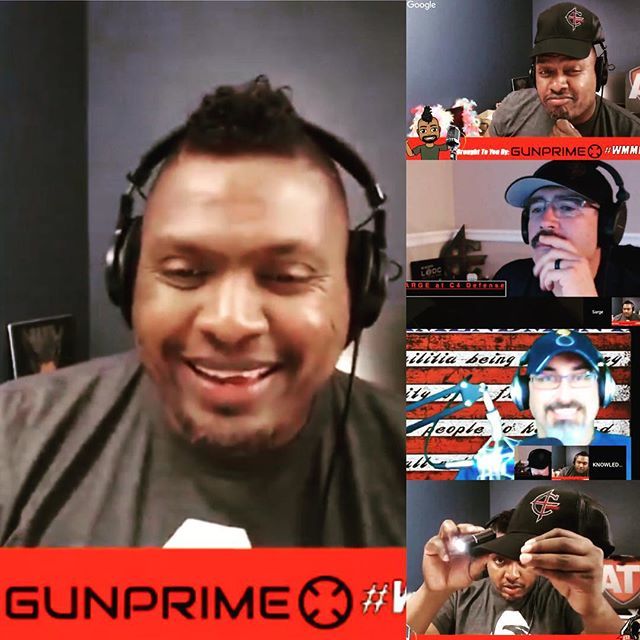 c4defense's tweet photo. Boomer and I had fun on the Hank Strange Show last night. @hankstrange @knowledgeisammo #hankstrange #c4defense #sargec4defense #knowledgeisammo #boomer #gunchannels #wmmf #podcast https://t.co/6BwDrkEwgM https://t.co/3TfKRM5HUd