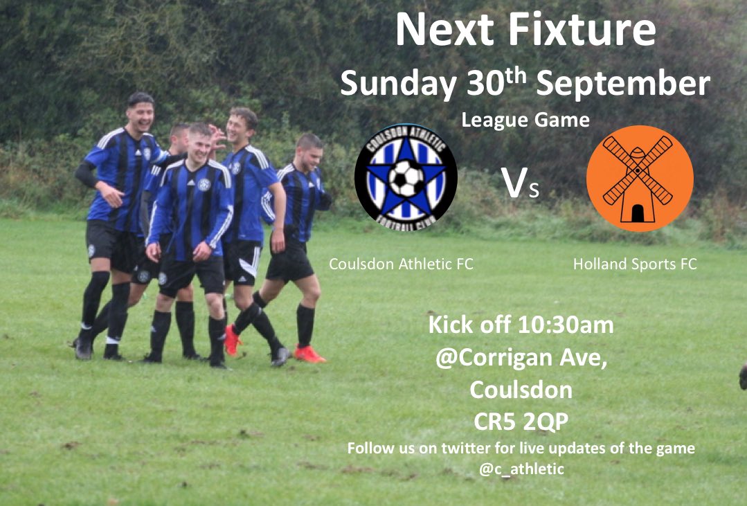 Coulsdon Athletic FC tweet media