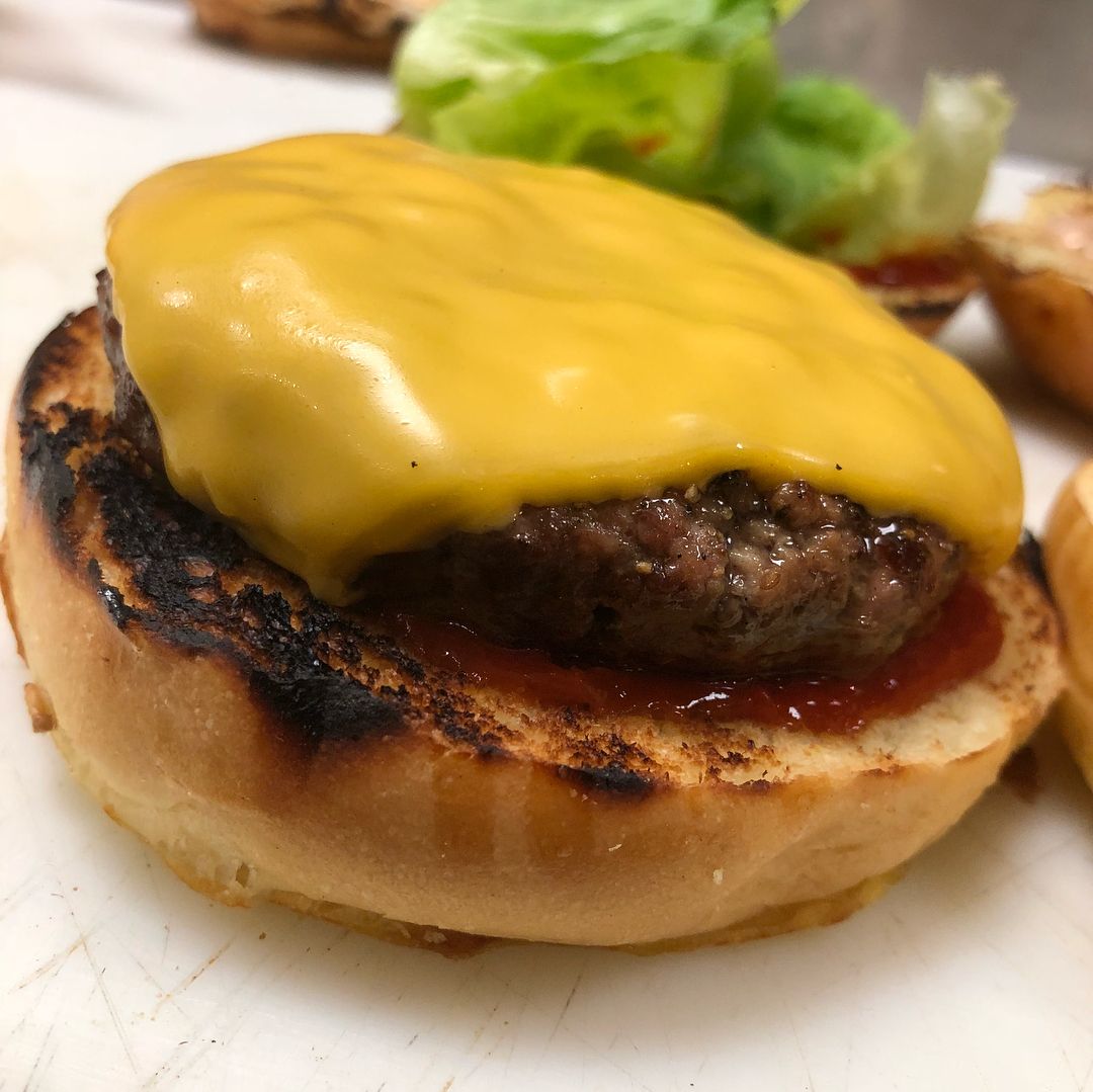 Fact: our burger is 100% made in-house. Grinded, seasoned, pattied, grilled, and served to you FRESH! #crystalcity #arlingtonva