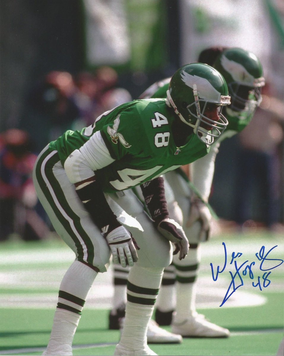 GarryCobb's tweet photo. I'm sorry to report that one of the best @Eagles players I've ever known, safety Wes Hopkins passed away this morning.  He played the game with #Passion and #Commitment. He was a great player, a great teammate and we will all miss him dearly. @sethjoyner @EricAllen619 https://t.co/DiPUrypjVg