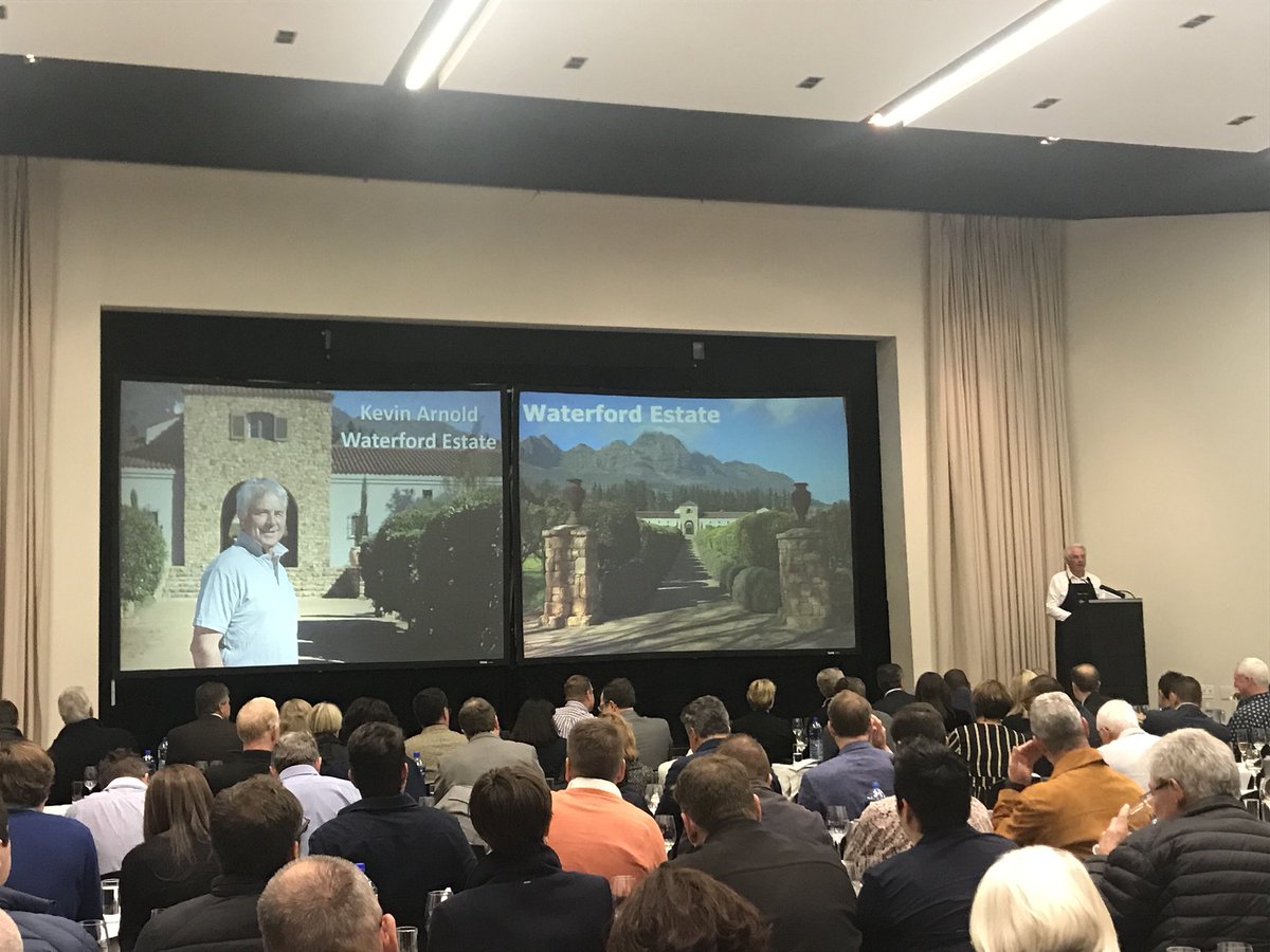 DistinctiveB's tweet photo. He bids farewell to the @CapeWinemakersG this year... you’ll be missed Kevin Arnold... @kevinarnold777 #CWGAuction2018 #afoundingmember #since1982 https://t.co/9uiPN7xvbZ