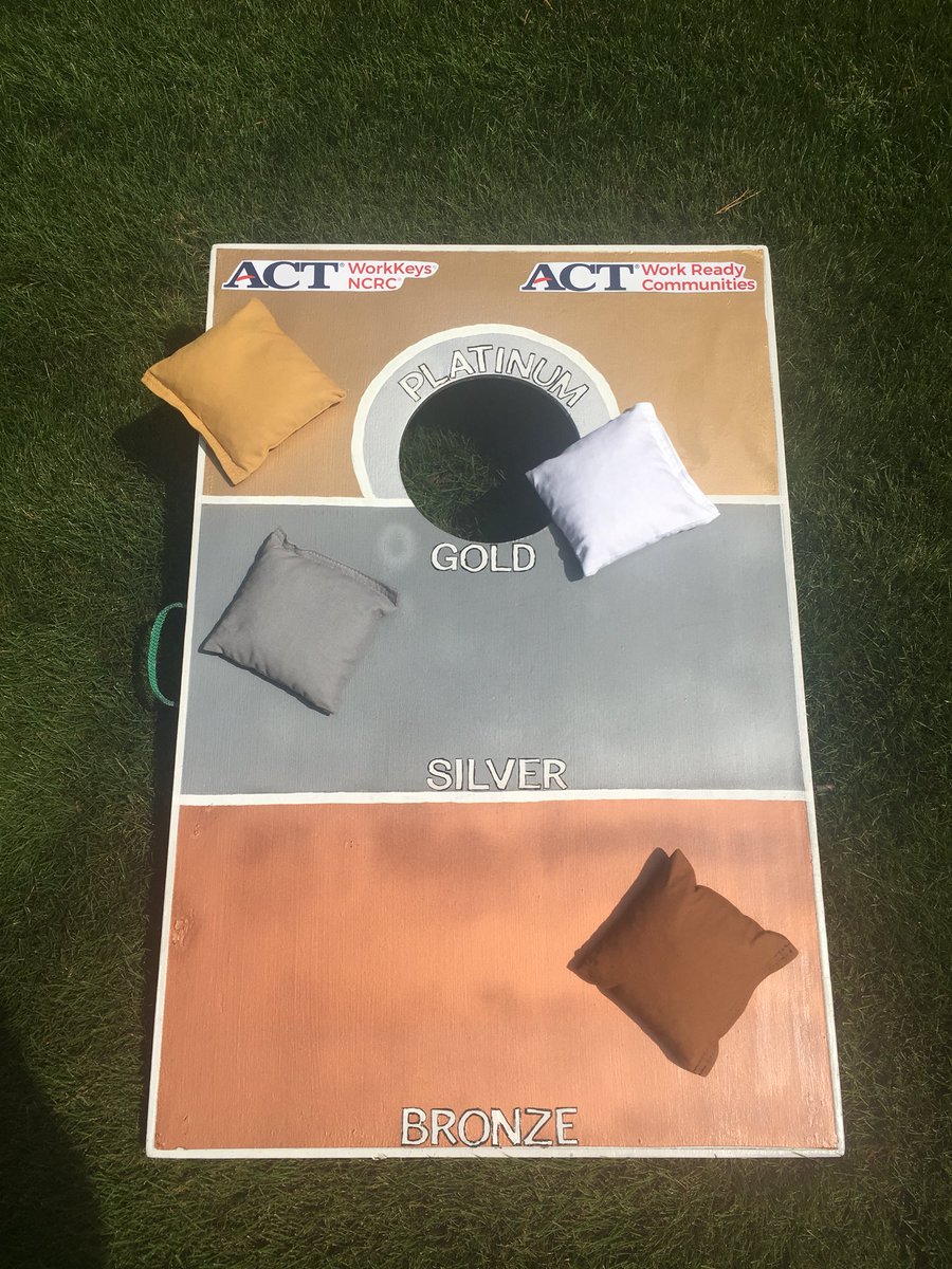 FMcConnel's tweet image. You just KNEW that one day all of those hours of playing cornhole at the tailgate would somehow payoff. Well, here is your chance to finally PROVE that you truly are a master of flinging bags. Come by the @ACT booth at #IEDCAtlanta to put those skills to the test! #ACTWorkforce