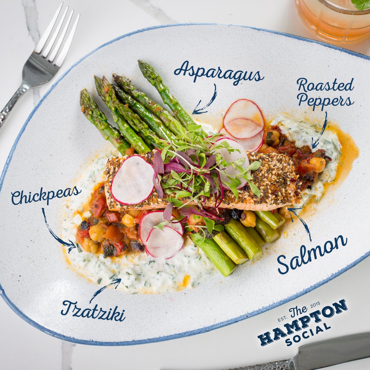 Winner winner salmon dinner 😋 
- 
- 
- 
- 
- 
#chicago #hamptonsocial #salmon #besocial #cheers #cocktails #wine #roseallday #insta #foodie #burrridge #streeterville #besties #menu #newitems #312chi #socialvibes #hamptonvibes