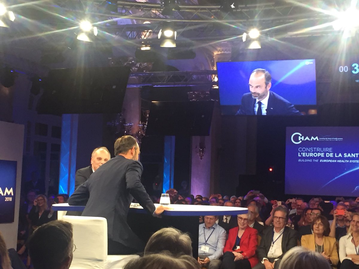 #CHAM2018 
Pour conclure cette journée :

« Je suis certain que nous pouvons réparer notre système de santé »

Edouard Philippe