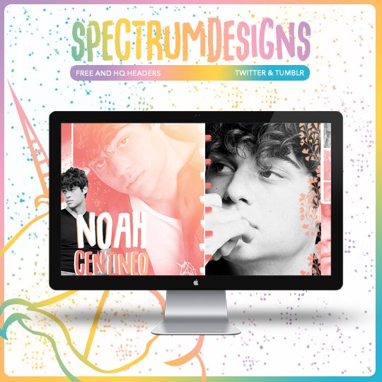 SpctrmDesigns's tweet photo. Fansite Header » #Premades »  @noahcent #noahcentineo/ Orders are open. 
View the complete header on https://t.co/9t424UBgQ8 (#headers #fansites #fansiteheader ) https://t.co/11HZyy7IY9