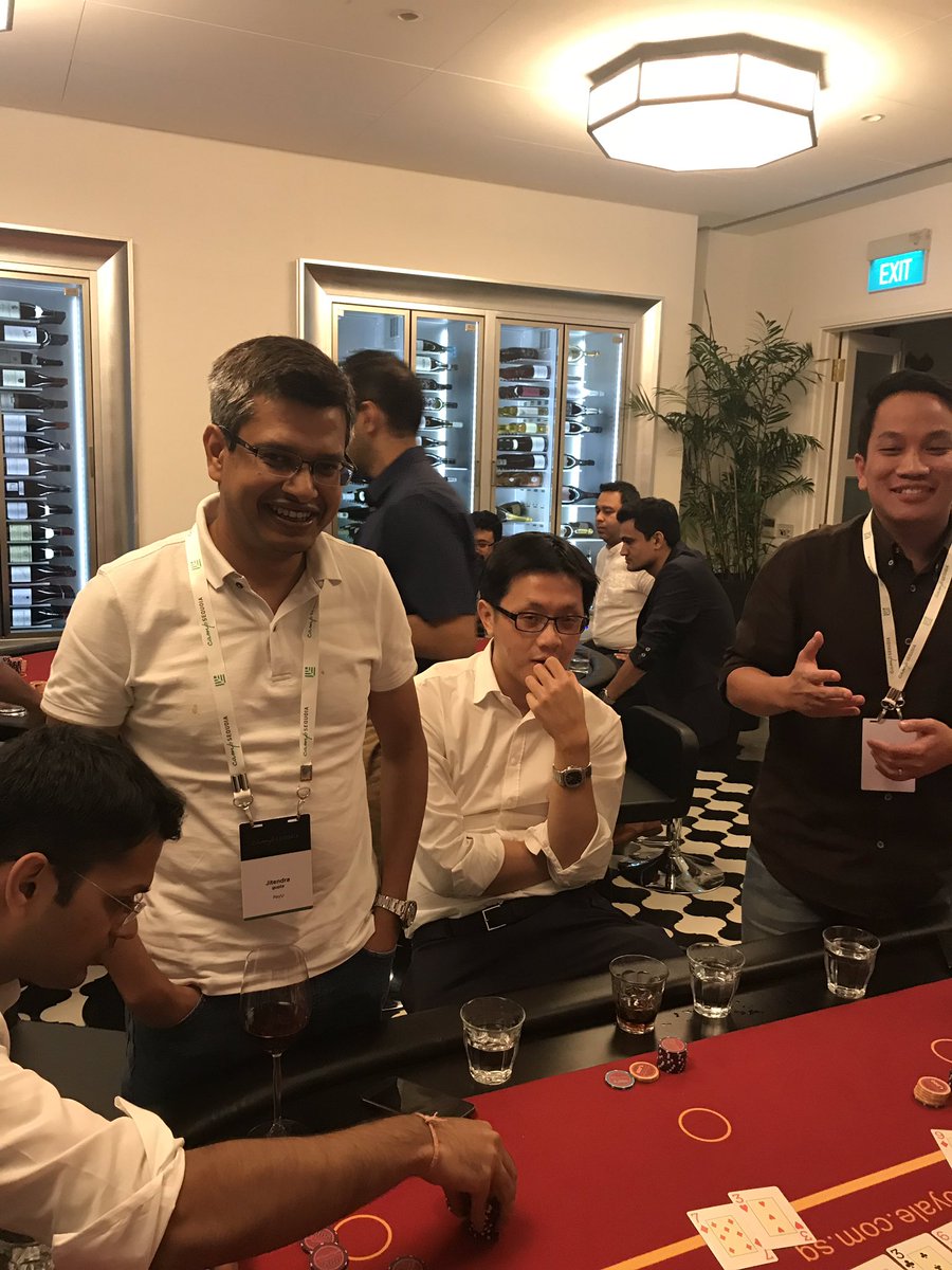 ashwinsuresh's tweet photo. .@guptajiten after he lost to trips on the turn and river. The pain is real. #CampSeq #RaiseTheBar https://t.co/InQWRzuR5b