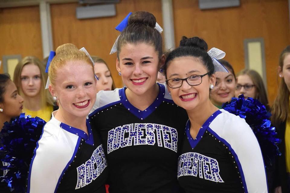 Our captains are pumped for homecoming football tonight 💙 #DTUScrapbook