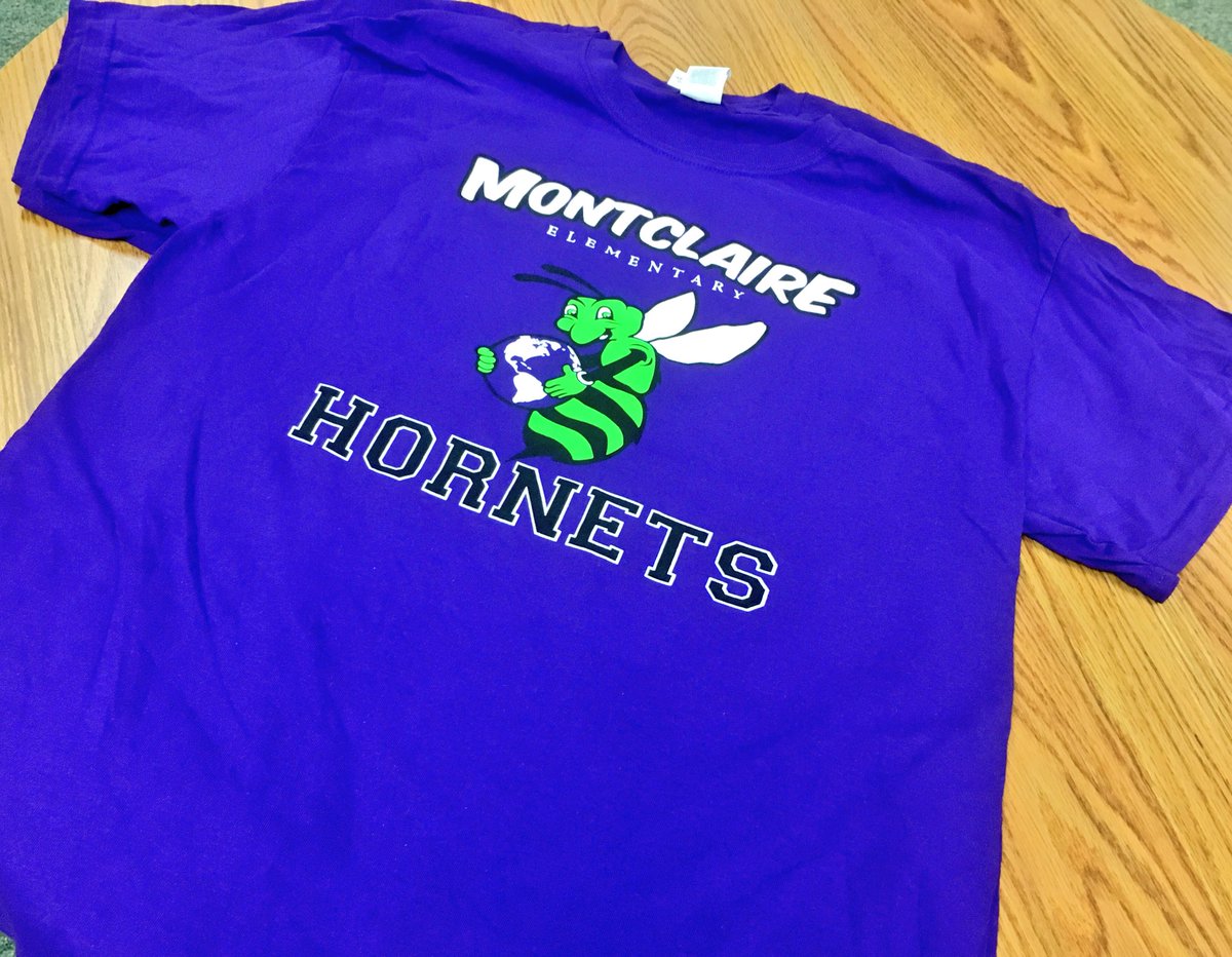 MontclairePTO's tweet photo. We ❤️ our new T-shirts! 
For sale now $8 for kids, $10 for adults 😀 to support PTO!
@MontclaireElem https://t.co/2RbuzZqmx6