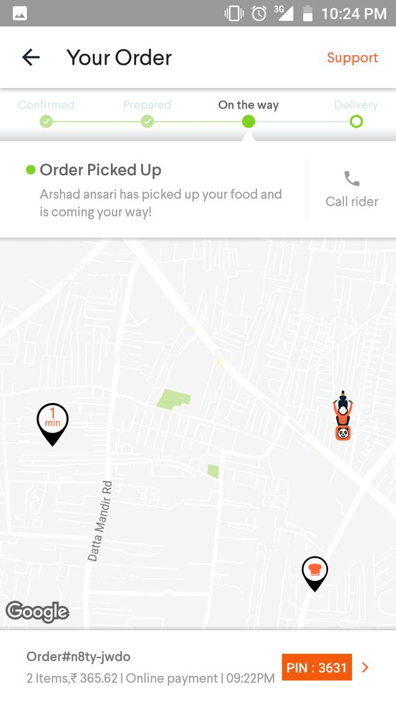 BeingAwenest's tweet image. @foodpandaIndia Yet again You guys have disappointed me... You guys are running a scam, Food not delivered since last 1 hour.. I called Delivery guy, he said he hasn&apos;t received any info to pick.. Restaurant says they have handed over to foodpanda guy...