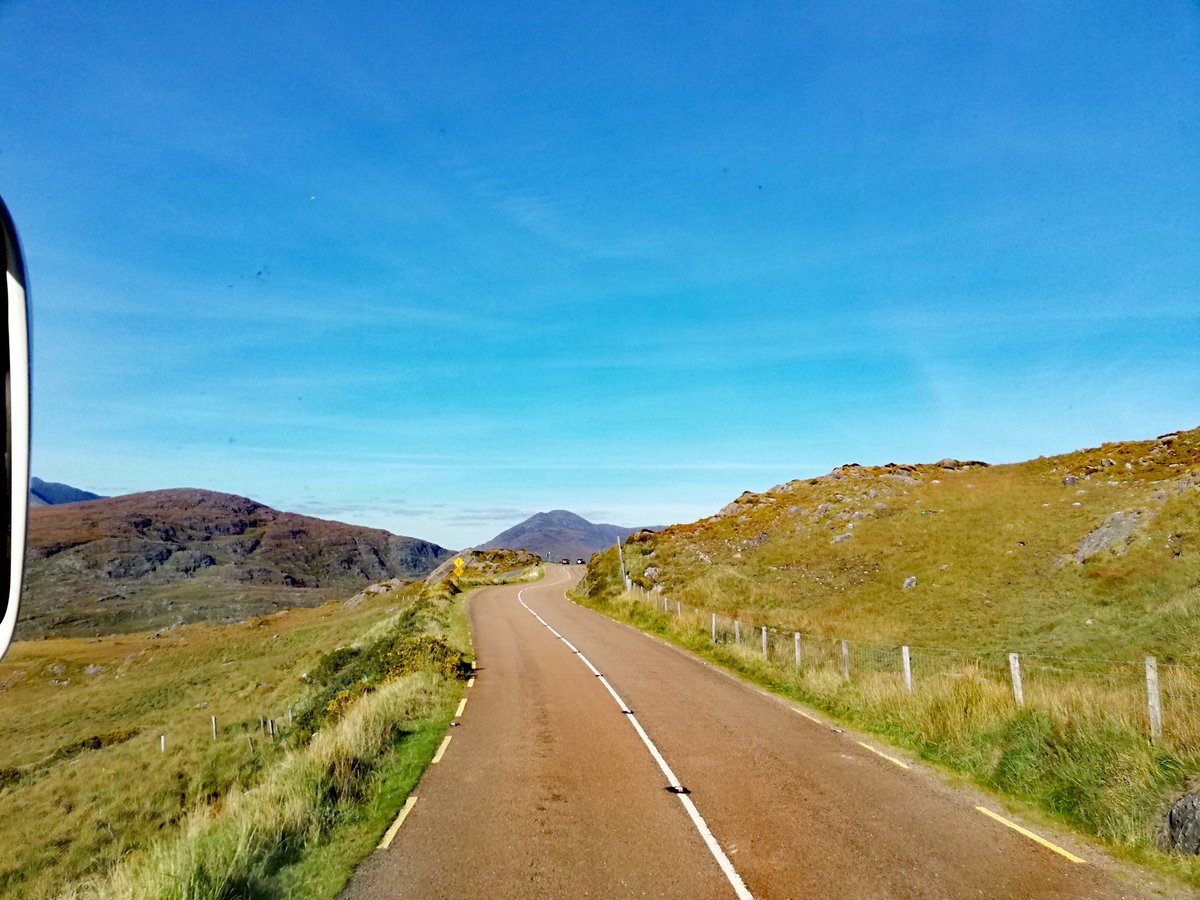 hap_healing_art's tweet photo. Some of my #views from work today, the #KillarneyNationalPark bit near the end of the #RingofKerry. Some days it's worth sitting in the front of the coach #tourguide #coachtour  #wildatlanticway  #beautifulday #indiansummer #kerry #ireland #irelandtravel #viewatwork #trees https://t.co/cSAN2PyisB