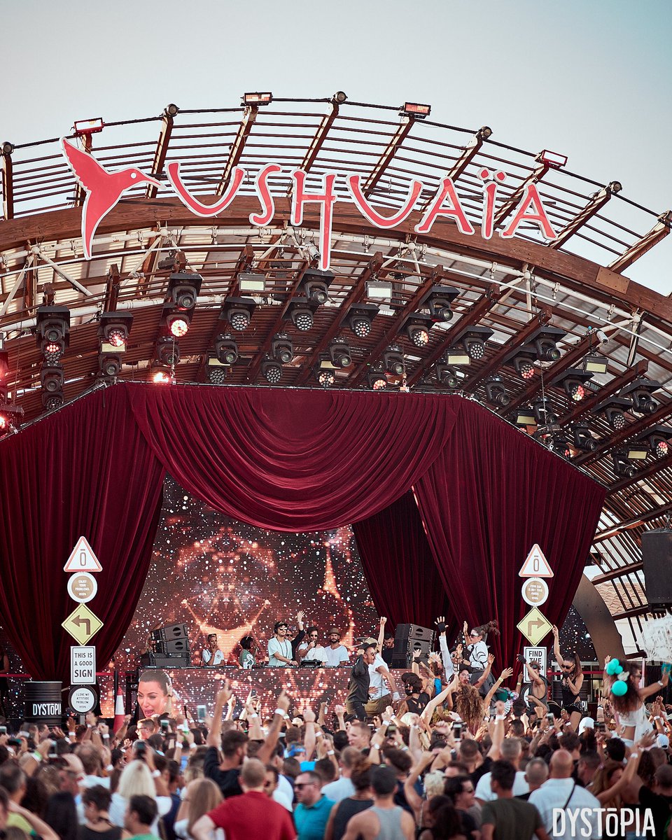 dystopiaexp's tweet photo. Our DYSTōPIC Closing Party underway with @Bedouin_Music. #ushuaiaibiza #DystopiaExperience #ibiza #closing https://t.co/4IEUCh1RZs