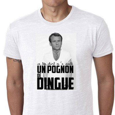 TWEETSHIRT1's tweet photo. @Elysee @EmmanuelMacron l' eau ça coute un pognon de dingue 
https://t.co/DAbQ0bfqgj https://t.co/BGwaRbbAtE