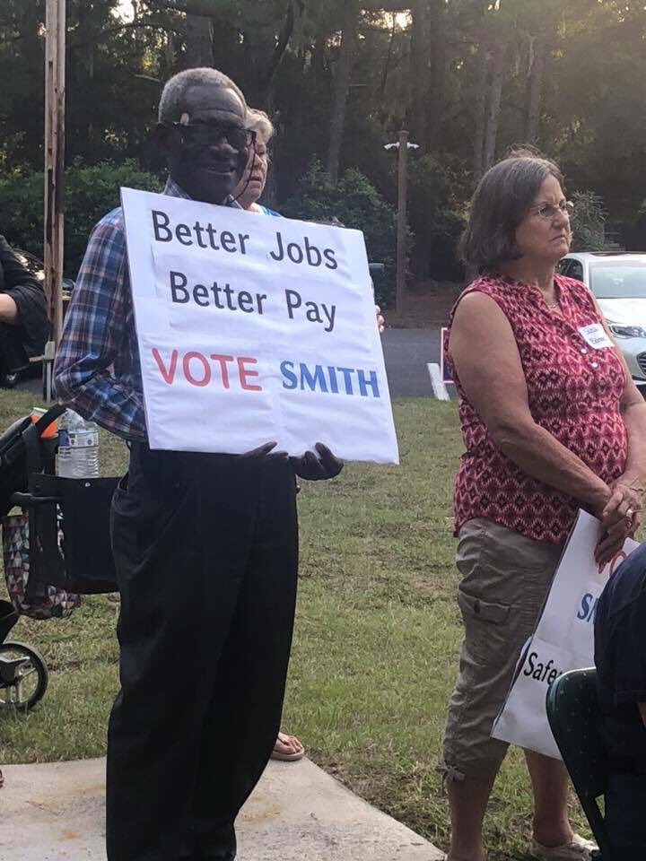 MartinezForSC's tweet photo. Great afternoon with fellow Democrats and our amazing candidate for Governor James Smith, it’s time to flip the state to blue, it’s time to move forward and give opportunities to everyone in South Carolina! https://t.co/y8ZLubDj1Y
