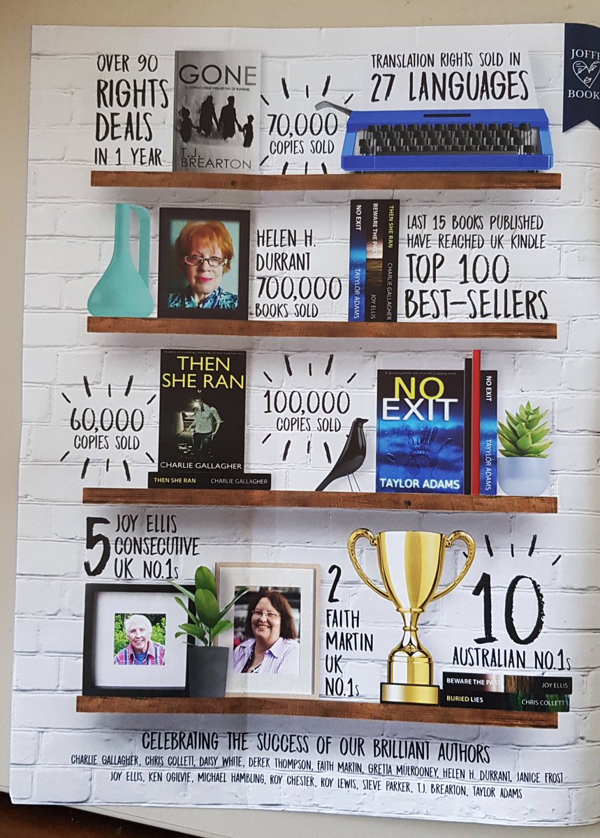 DEWhiteAuthor's tweet photo. Super proud to be part of this amazing story... 🥂💖📚 @JoffeBooks #teamjoffebooks #awardingwinningpublisher #indiepublishing #thecrazies https://t.co/Ho8AwjNDp5
