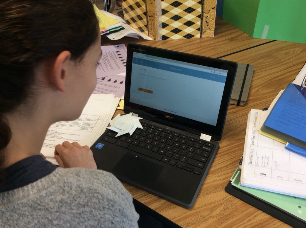 mrwolke's tweet photo. Quick @Socrative check-in with Mr. Armstrong’s classes today! #techatlex #dms1to1 https://t.co/RnDNTLHfvH