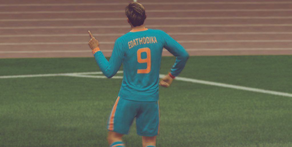 Edathodika's tweet photo. Delighted to make my @IndianFootball debut in 4-1 win over New Zealand, nice to net a brace aswell 😜⚽️ https://t.co/KQpORuVlMC