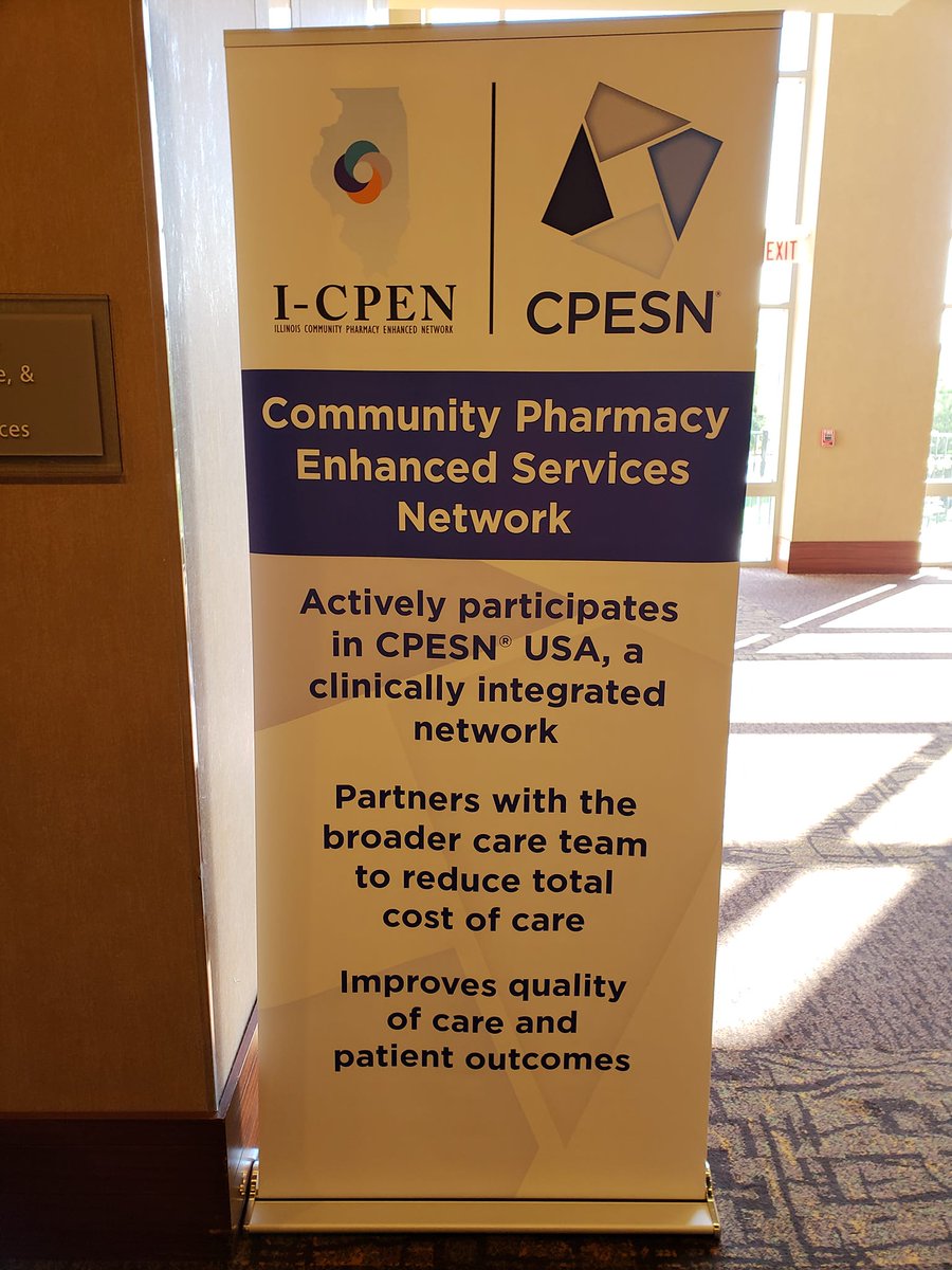 IPhAAnnual's tweet photo. The Illinois Community Pharmacy Enhanced Network (@ILCPEN ) Board met. Please be sure to stop by their booth to learn more about how you can be part of the next step in delivering patient care. https://t.co/027sEjDq1x