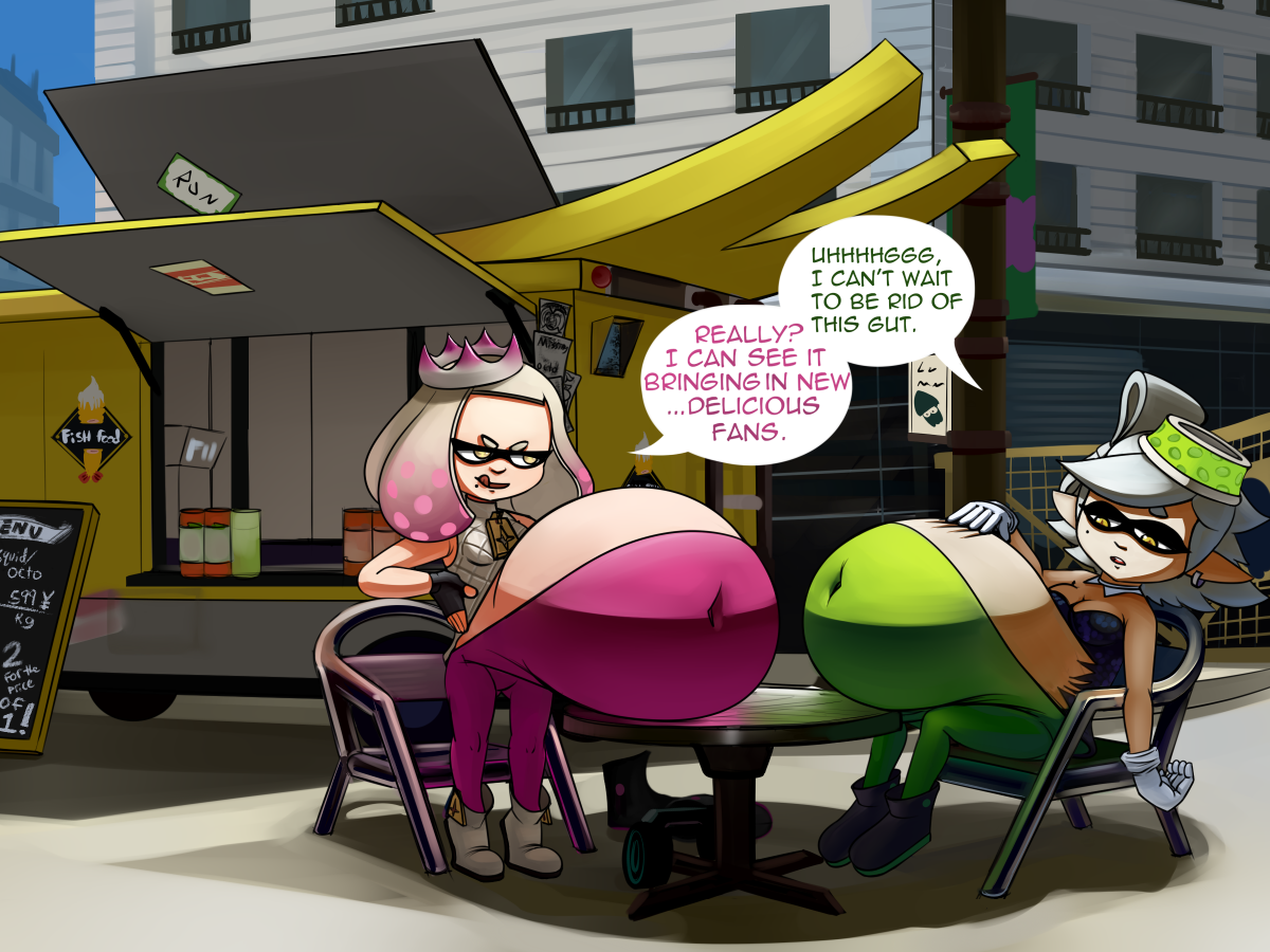 Thanks a ton for the commission!They wanted Marie and Pearl from Splatoon k...