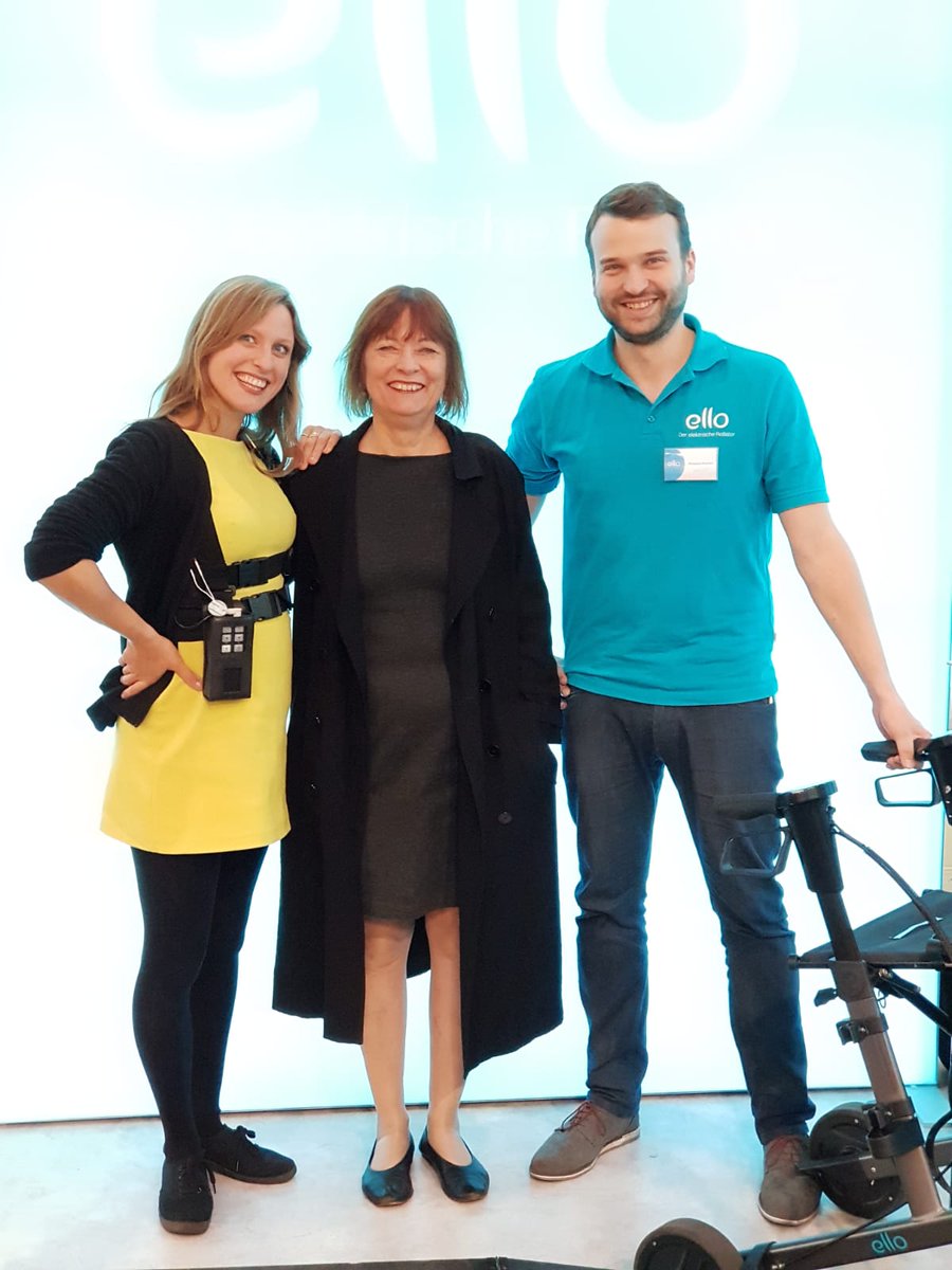 ElloRollator's tweet photo. Auch #ReMoD kam 2017 mit einem Invest von @maschmeyer aus "Die Höhle der Löwen" und ist jetzt auch auf der @REHACARE vertreten. Gründer treffen Gründer! #dhdl @voxdhdl https://t.co/NifINuypT0