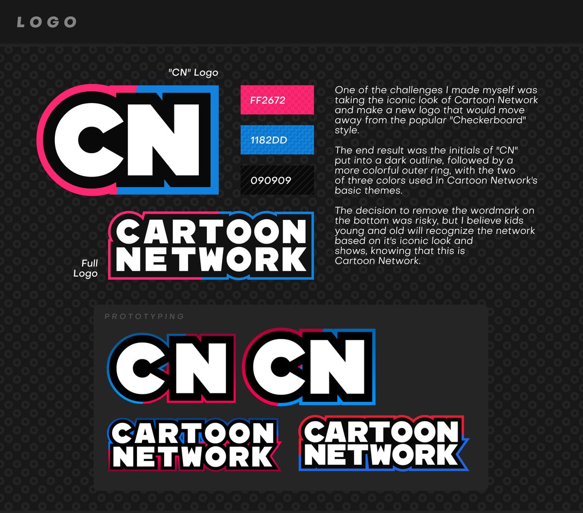 The new Cartoon Network Studios logo (top) is not a well thought out  redesign in my opinion, so I redesigned it (bottom). I went back on the  color inversion, whilst retaining some