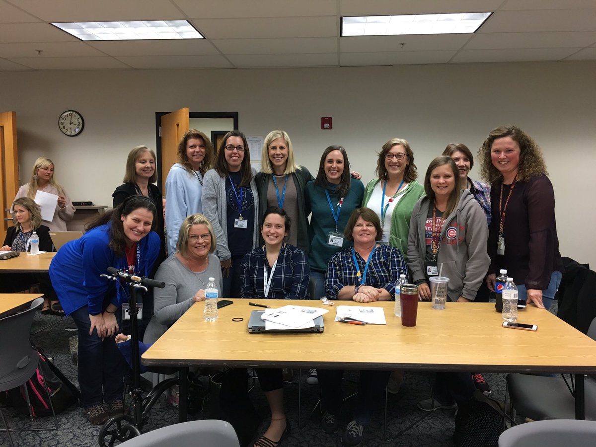 Some of the D158 SLPs at Social Thinking training...can’t wait to implement all of these ideas!  #D158 #D158SLP