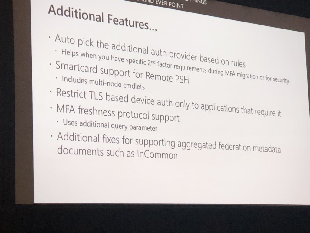 PeterSelchDahl's tweet image. Other #ADFS stuff in 2019. #msiginte