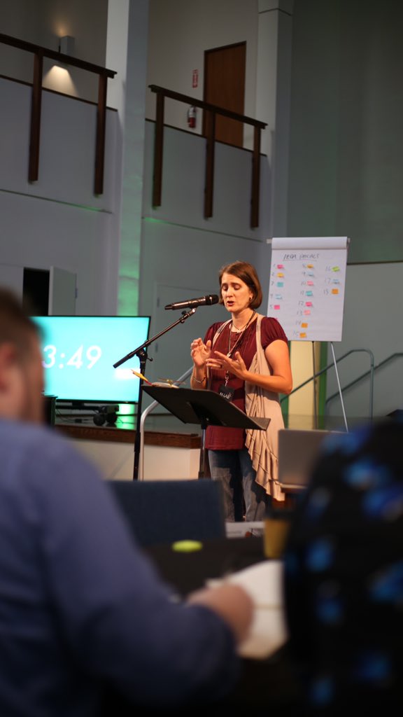 JOINMLAB's tweet photo. It’s pitch time at day 2 of #MLABTampa! https://t.co/bU3aTXQOzU