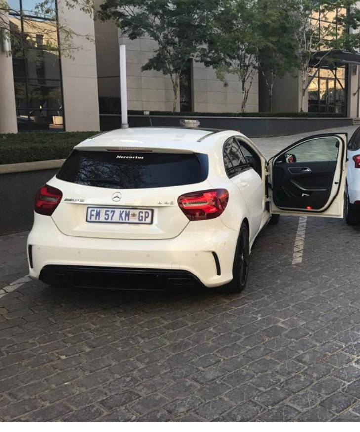 VusumuziZ's tweet photo. I got hijacked last night at gun point by 4 guys. They took this vehicle A45 AMG, reg: FM 57 KM GP. Hijacking happened in Brooklyn, the car last seen going towards Tembisa R21-Twatwa off-ramp N12-Vosloorus Ext 28 areas,Number plates might be removed!!Please assist!! https://t.co/lSYsxVjY6D