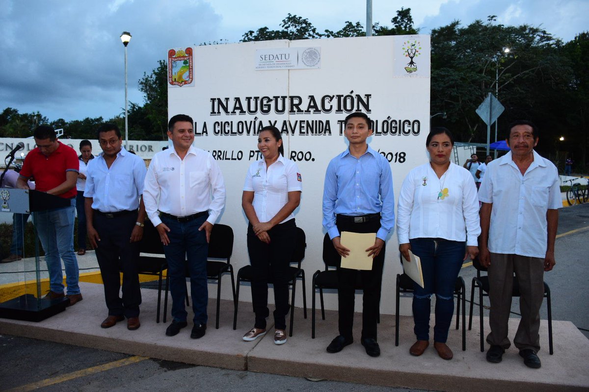 AytoFcp's tweet photo. Inauguran @PaolyPerera y el delegado de la @SEDATU_mx la avenida Tecnológico.  @TecCarrilloPto    

https://t.co/hmWCHaqBWC
   
 #GobiernoDeVisiònYCompromiso https://t.co/tJIN6w8hcN
