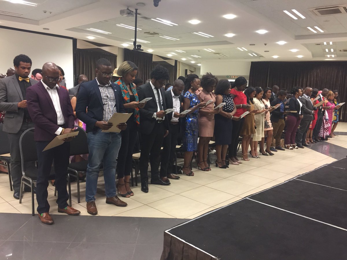 RLC_SAfrica's tweet photo. [PHOTOS] Earlier this afternoon at #YALI_SA_Cohort15 graduations ceremony. #YALICeremony #YALICohort15 #YALIGraduations https://t.co/xNMUCPxllo