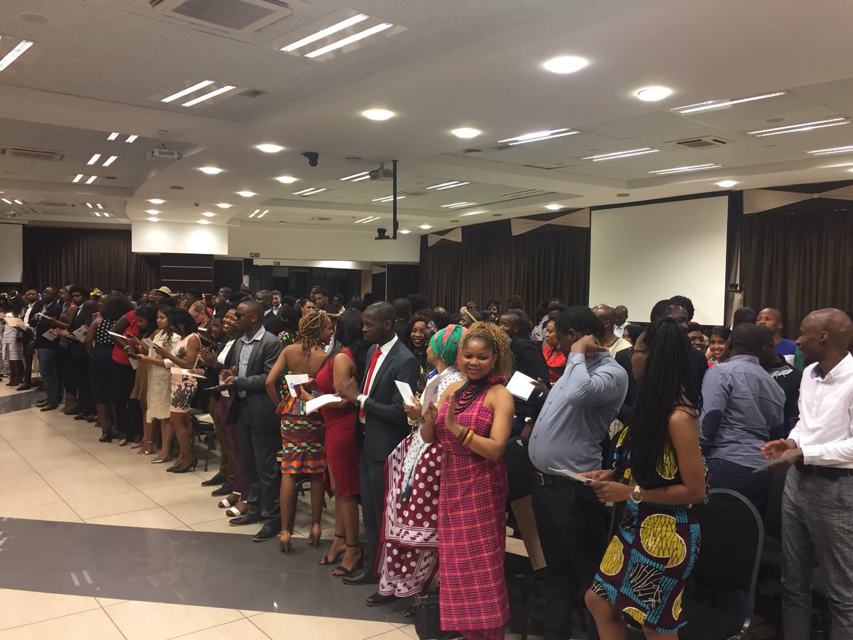 RLC_SAfrica's tweet photo. [PHOTOS] Earlier this afternoon at #YALI_SA_Cohort15 graduations ceremony. #YALICeremony #YALICohort15 #YALIGraduations https://t.co/xNMUCPxllo