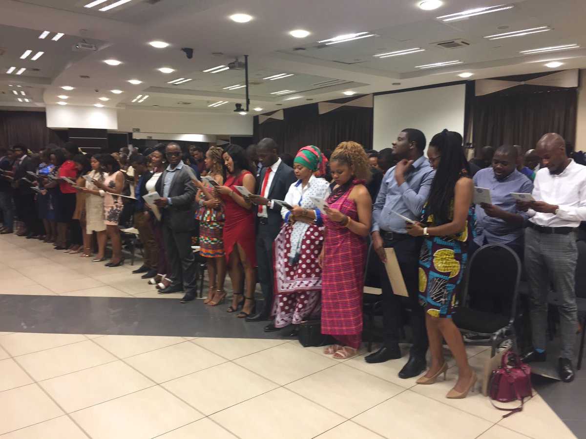 RLC_SAfrica's tweet photo. [PHOTOS] Earlier this afternoon at #YALI_SA_Cohort15 graduations ceremony. #YALICeremony #YALICohort15 #YALIGraduations https://t.co/xNMUCPxllo