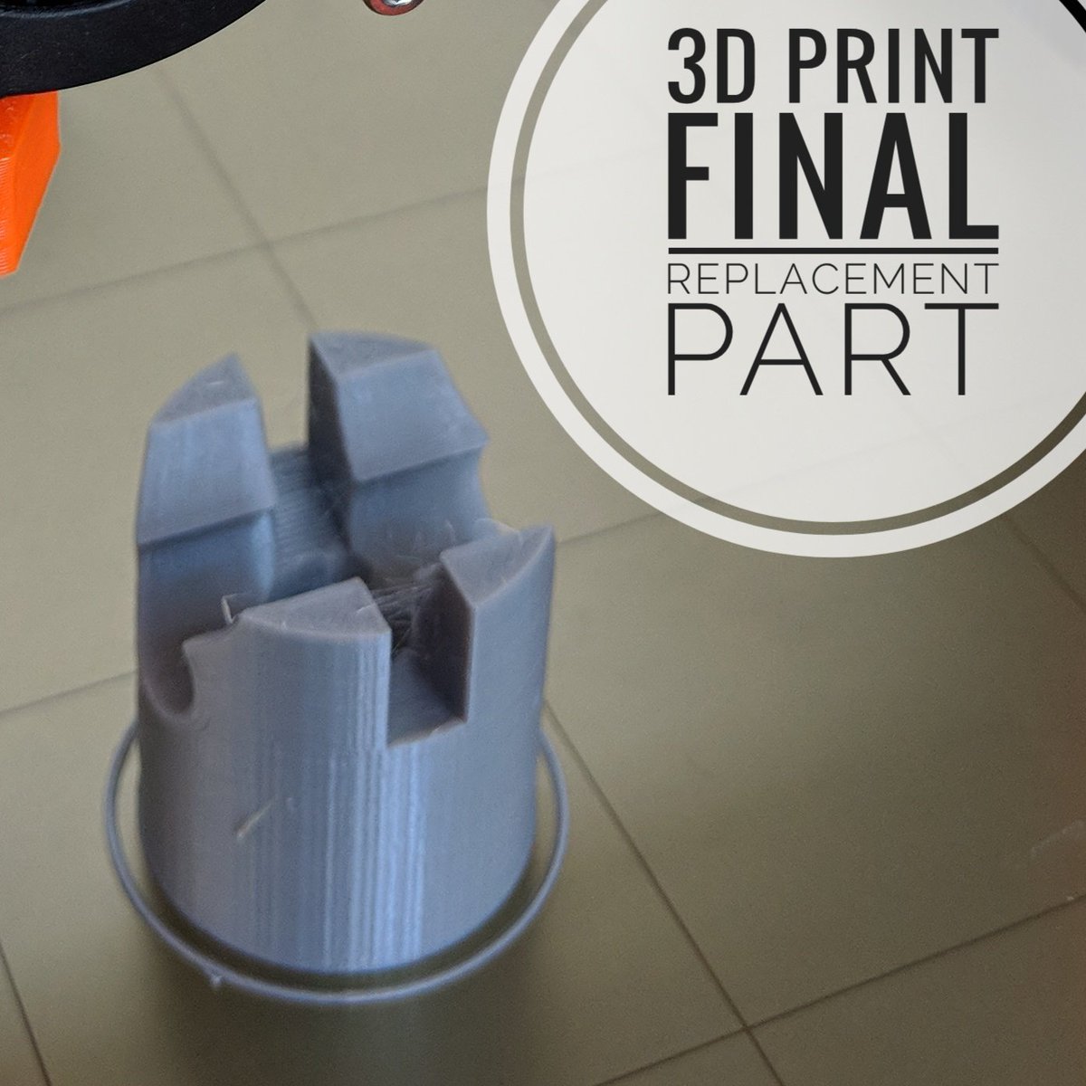 makingSTEM's tweet image. Did you know 3D printing can be used to make replacement parts by reverse engineering. Let us help you build solutions to your problems. #3D #3dCAD #3Dprint