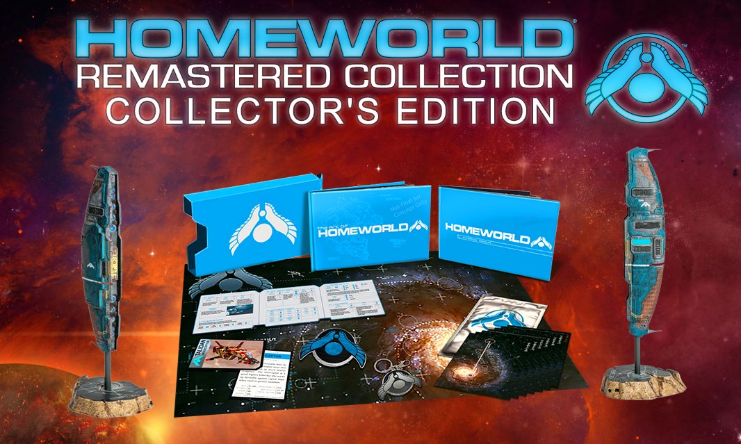 GearboxOfficial's tweet photo. To celebrate Homeworld's anniversary, we are giving away a Homeworld Remastered Collector’s Edition! Simply follow @GearboxOfficial and share this tweet to enter. One lucky winner will be randomly selected next Friday. #giveaway #homeworld https://t.co/WLBE6uEGki