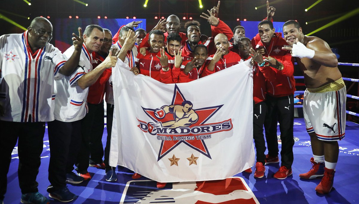 World Series Boxing (@wsb_boxing) on Twitter photo Ladies & gentlemen, please welcome the WSB Season VIII <a href="/DomadoresCuba/">Domadores de Cuba</a>
๐ช๐จ๐บ๐๐จ๐บ๐
#WSBFinals8 #WSBTrophy Ladies & gentlemen, please welcome the WSB Season VIII <a href="/DomadoresCuba/">Domadores de Cuba</a>
๐ช๐จ๐บ๐๐จ๐บ๐
#WSBFinals8 #WSBTrophy