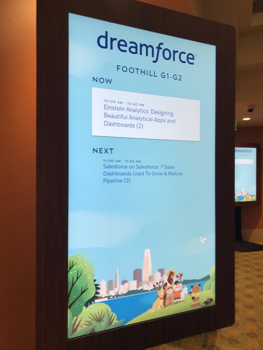 crmsalesgem's tweet photo. Saving my fav #df18 @SForceAnalytics sessions for the last day! Just wow...all the concepts I’ve worked with my entire career in one digestible  dashboard design preso! TY Ed Picot &amp; @an_wesha #AlltheEmpathy #openmind #sforceanalyticsedge 📊I’ll look forward to this recording! https://t.co/8eHz0bVDVf