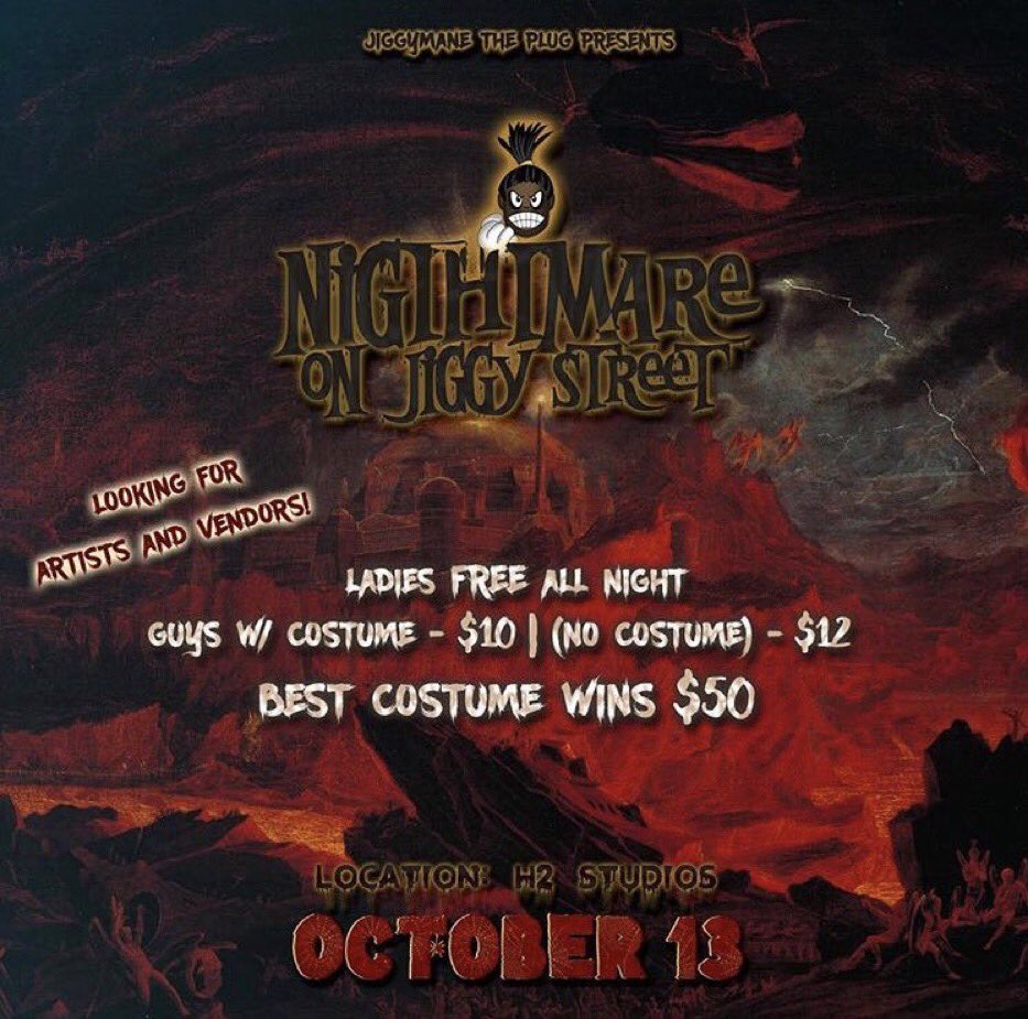 SharkHouseGLLRY's tweet photo. @_bleuaura is hosting this show !!!! shout out to @jiggymane_plug ‼️

• slots 
•artists
•vendors
•sponsors 
Are available so please contact jiggy with your inquiries! 

ladies are FREE &amp; the costume of the night wins $50! 🦇 https://t.co/xQ4MiLmliX