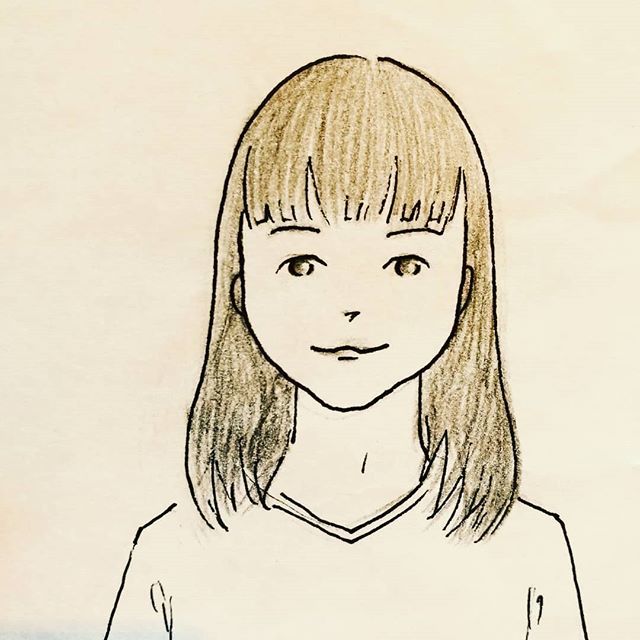 #イラスト
#イラストグラム
#えんぴつ画
#絵顔
#似顔絵 
