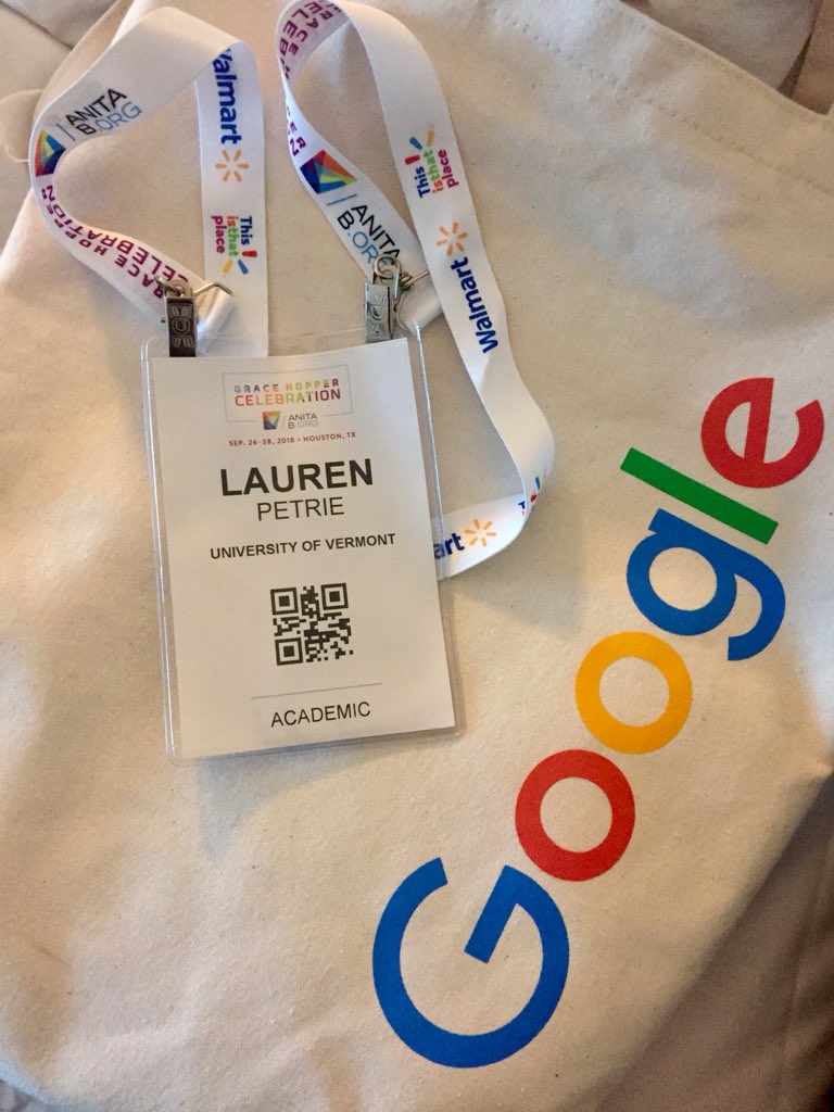 lo_peaches's tweet photo. It’s our last day at #GH18! It’s been a busy morning chatting with employers and our students who have been interviewing the last couple days #STEMWomen #WeAreHere #Networking https://t.co/kS1IIFaXpO