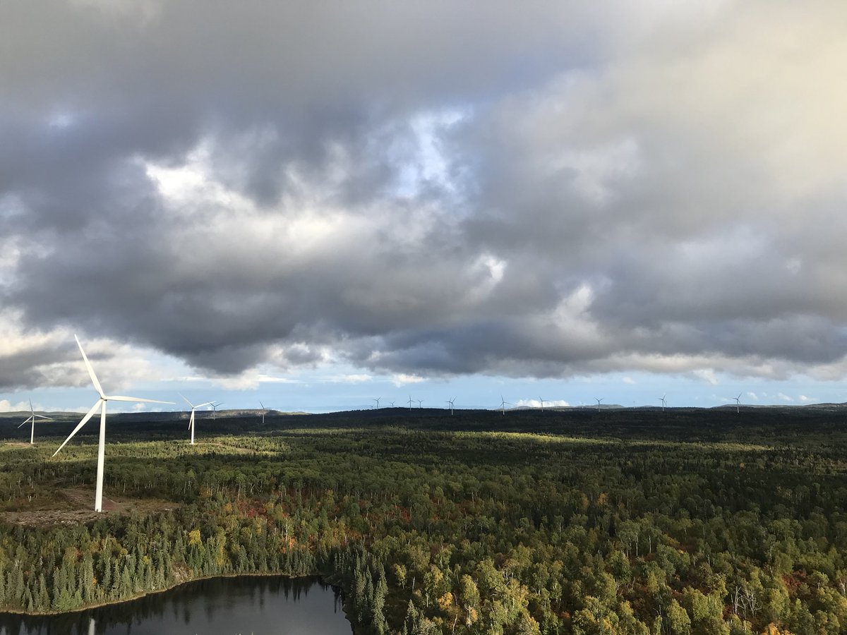 What a beautiful view shared with us from our team up-tower