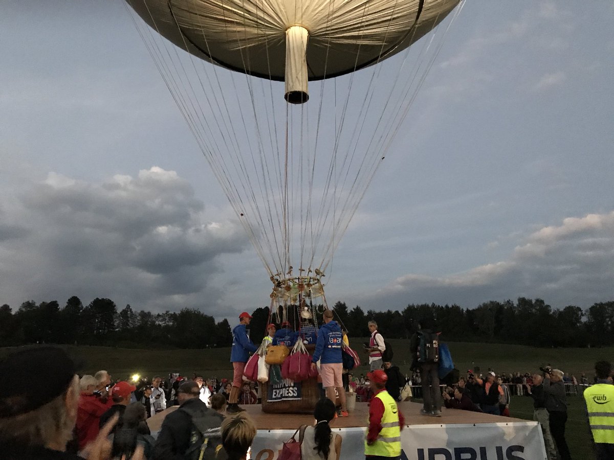 airsports_fai's tweet photo. Watch the launch of the #gordonbennett2018 gas balloons live !!! https://t.co/MsAJMQmzg3 https://t.co/xkTwgEnPJC