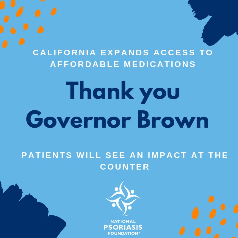 NPF's tweet photo. Thank you @JerryBrownGov for removing barriers to treatment by signing #AB2863 and #SB1021. Both bills impact patients’ out of pocket costs through better transparency and set copayments. Learn more about SB 1021 here https://t.co/9kMGFcNX5a @Scott_Wiener #NPFAdvocacy https://t.co/iZcKGhFLDP