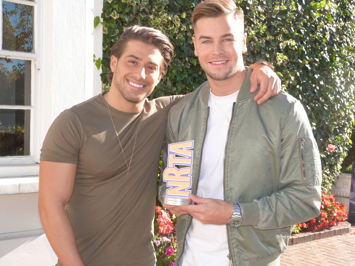 Thanks to everyone who voted @vsChrisandKem Best Reality Competition Show at the 8th annual #NationalRealityTVAwards. #NRTA @chrishughesofficial @kemcetinay