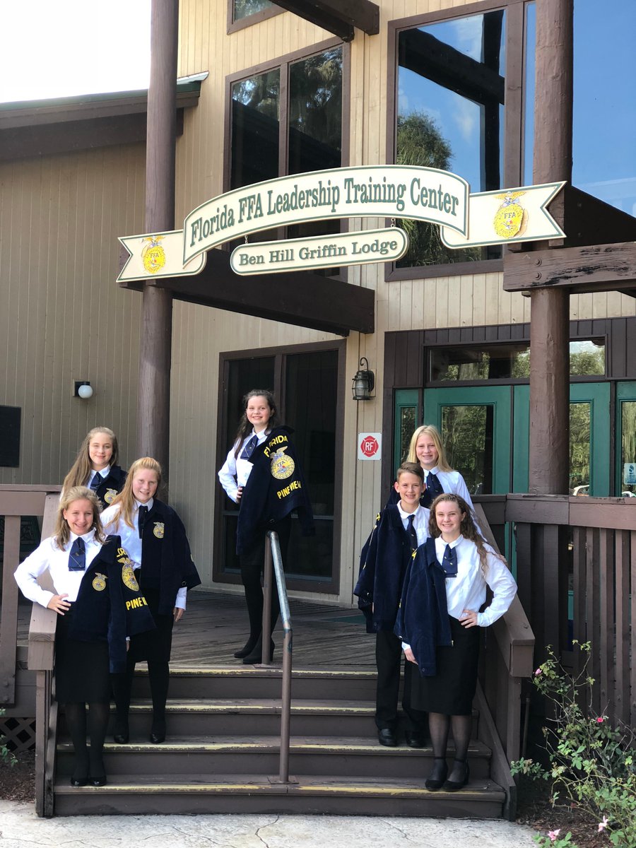 PVMSFFA's tweet image. Pine View Middle FFA attended Chapter Officer Leadership Training yesterday at the FL FFA LTC in Haines City. @PineViewMiddle #PineViewFFA