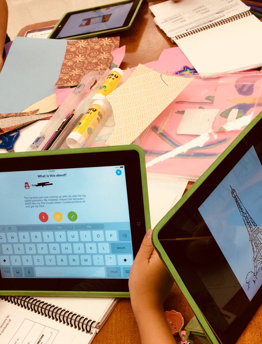 ArtsyMxV's tweet photo. #classdojo #wearechesternj 4th grade students uploading their hard work and reflecting! #braggart #braggschool https://t.co/cuaBlgmIGe