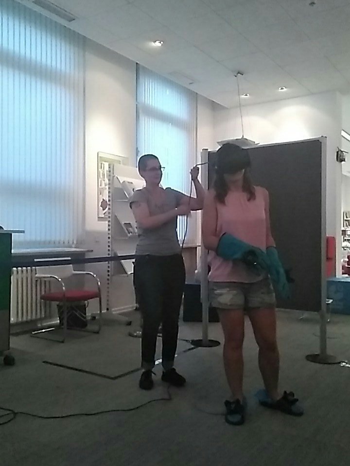 EunicSpain's tweet photo. Ven y prueba la #realidadvirtual #vr con #Kafka y @GIMadrid durante la Semana Europea de las Lenguas #DEL2018 que celebra por todo lo alto @EunicSpain. Y también cada jueves de octubre. ¡No te lo pierdas! https://t.co/dNinuR5T9S