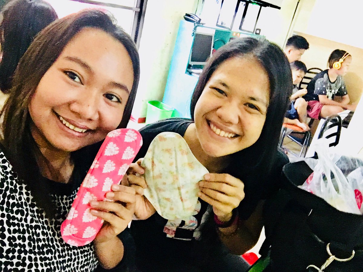 HowMinnie's tweet photo. Thanks for this partnership Ka Nami Pasador &amp; founder Angel, my fellow #SDG Youth Champion. It’s time to #switch to #clothpads. Join us in our advocacy. #health #ecoconscious #periodrevolution #Connecttoyourcycle #zerowaste #periodpositivemovement #support #SowingLegacyMovement https://t.co/sAXsyBpeJ8